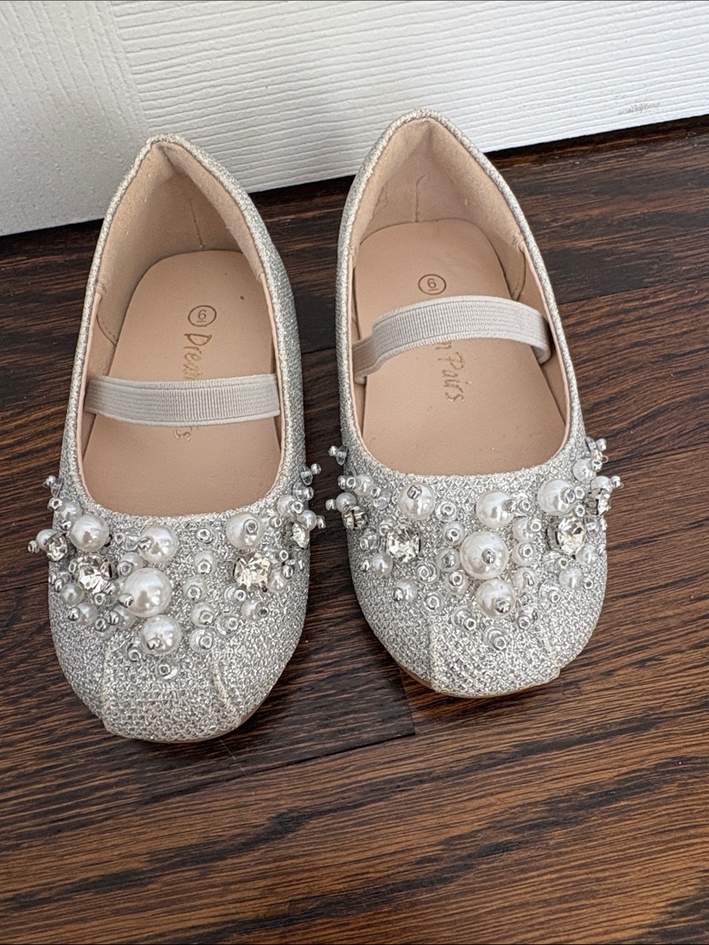 Dream Pairs Girls' Glitter Mary Jane size 6M